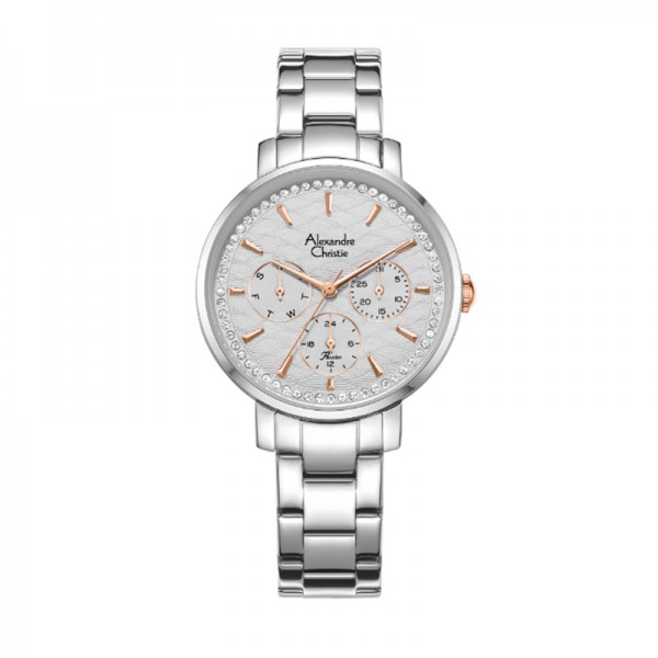 Alexandre Christie AC 2A56 Silver White Rosegold BFBSSGRRG